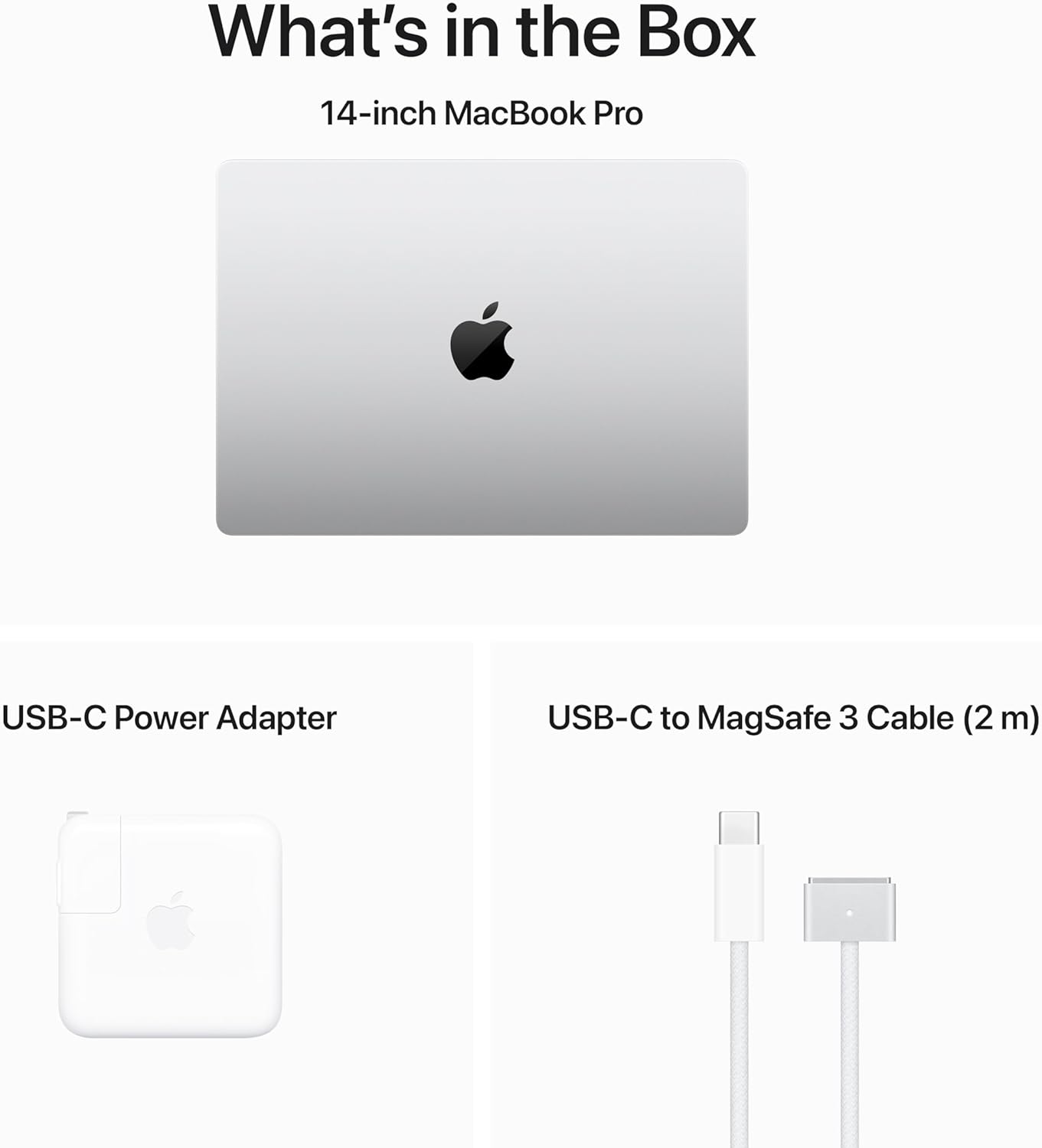 Apple 2023 MacBook Pro Laptop M3 Pro chip with 11‑core CPU, 14‑core GPU: 14.2-inch Liquid Retina XDR Display, 18GB Unified Memory, 512GB SSD Storage. Works with iPhone/iPad; Silver - MRX63LL