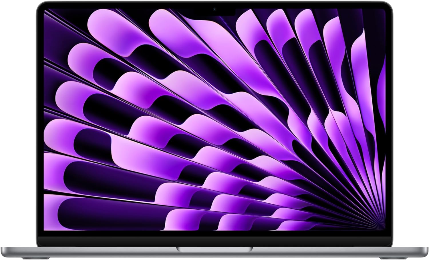 Apple 2024 MacBook Air 13-inch Laptop with M3 chip: 13.6-inch Liquid Retina Display, 8GB Unified Memory, 256GB SSD Storage, Backlit Keyboard, 1080p FaceTime HD Camera, Touch ID; Space Gray - MRXN3LL