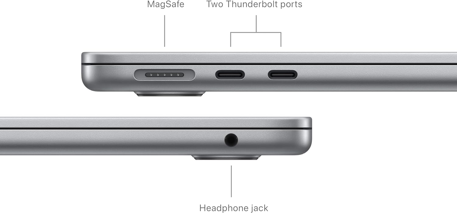 Apple 2024 MacBook Air 13-inch Laptop with M3 chip: Built for Apple Intelligence, 13.6-inch Liquid Retina Display, 24GB Unified Memory, 512GB SSD Storage, Backlit Keyboard, Touch ID; Midnight
