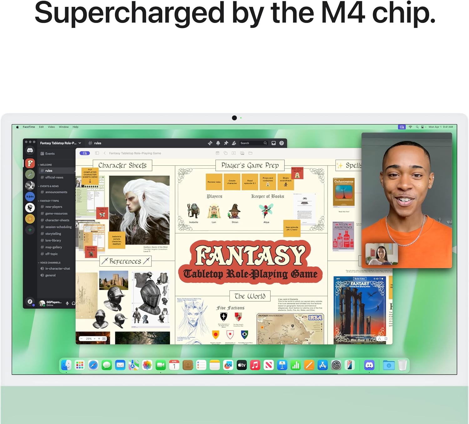 Apple 2024 iMac All-in-One Desktop Computer with M4 chip with 8-core CPU and 8-core GPU: Built for Apple Intelligence, 24-inch Retina Display, 16GB Unified Memory, 256GB SSD Storage; Green