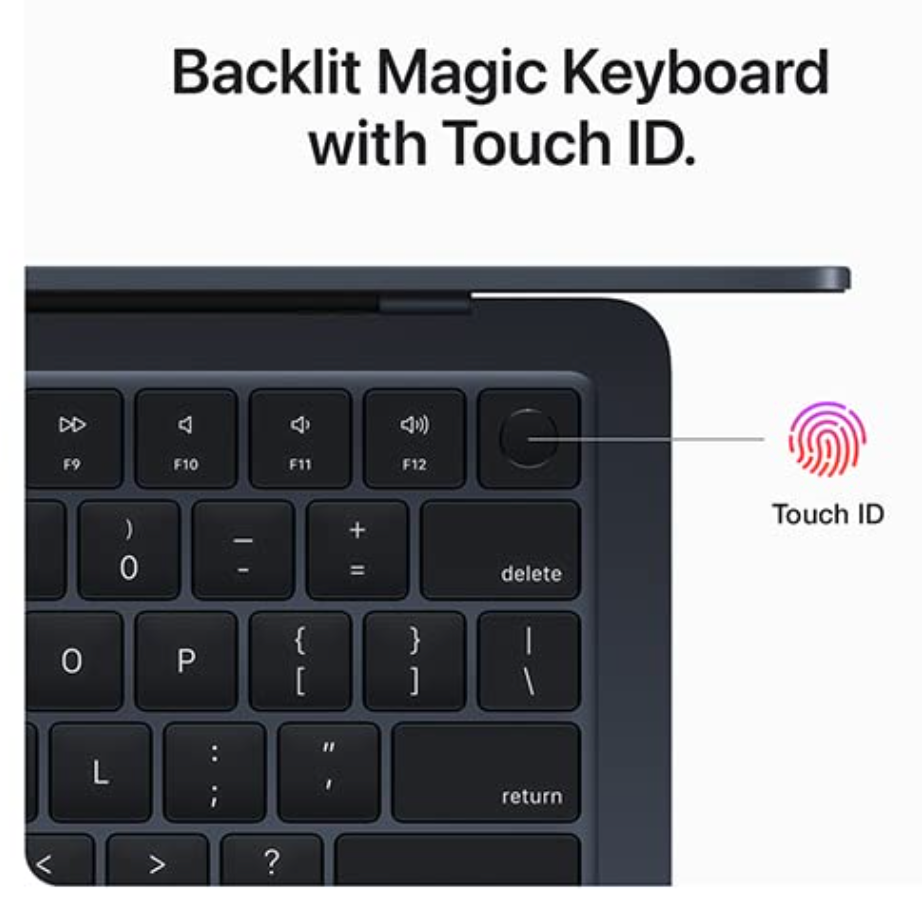Apple 2024 MacBook Air 13-inch Laptop with M3 chip: Built for Apple Intelligence, 13.6-inch Liquid Retina Display, 16GB Unified Memory, 512GB SSD Storage, Backlit Keyboard, Touch ID; Starlight- MXCU3LL