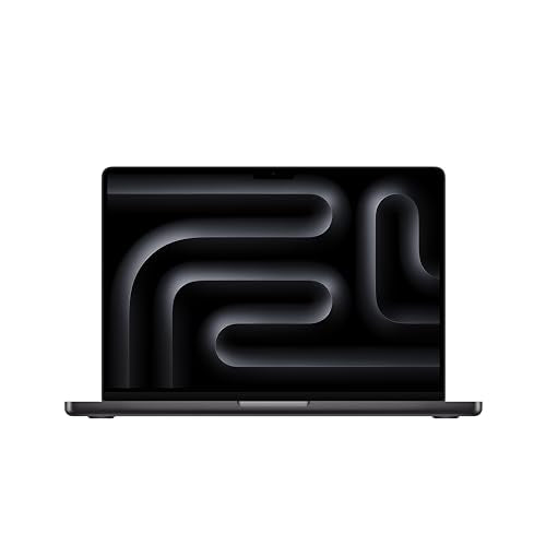 Apple 2023 MacBook Pro Laptop M3 Pro chip with 11‑core CPU, 14‑core GPU: 14.2-inch Liquid Retina XDR Display, 18GB Unified Memory, 512GB SSD Storage. Works with iPhone/iPad; Space Black - MRX33